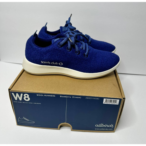 allbirds Shoes - Allbirds Wool Runners shoes sneakers merino comfort breathable Sam's Club blue 8
